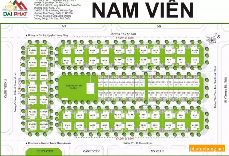 Biệt Thự Nam Viên Phú Mỹ Hưng 1 biet thu nam vien pmh 4