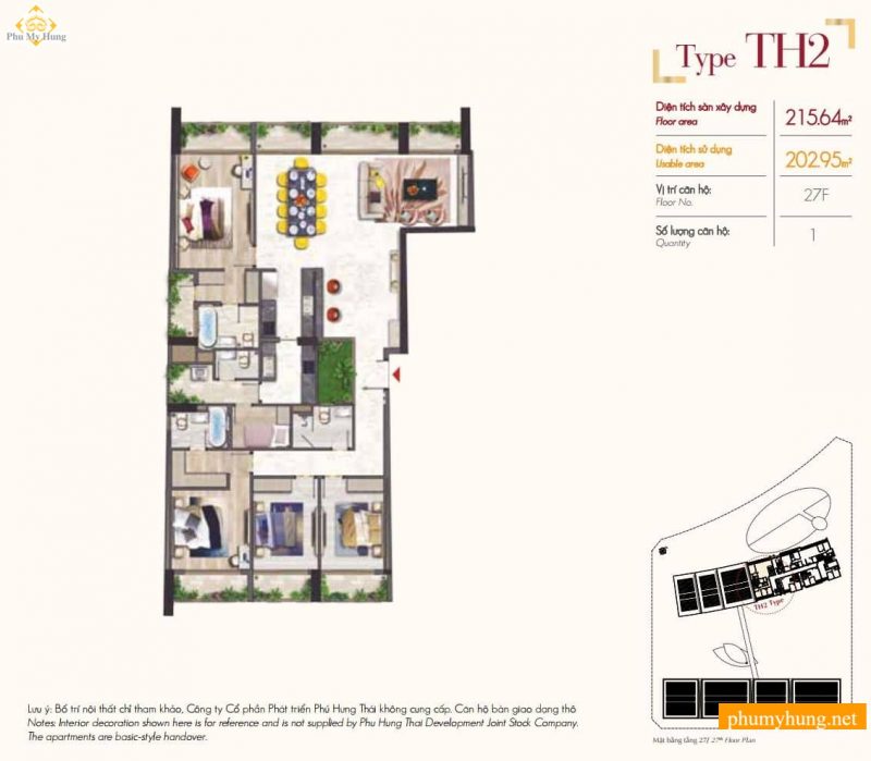 Căn Hộ The Signature Phú Mỹ Hưng Quận 7 - Bảng giá 2026 31 midtown the signature M7 26 phumyhung.net