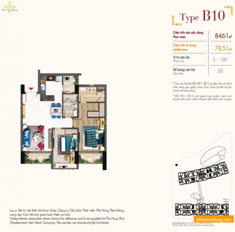 Căn Hộ The Signature Phú Mỹ Hưng Quận 7 - Bảng giá 2026 35 midtown the signature M7 34 phumyhung.net