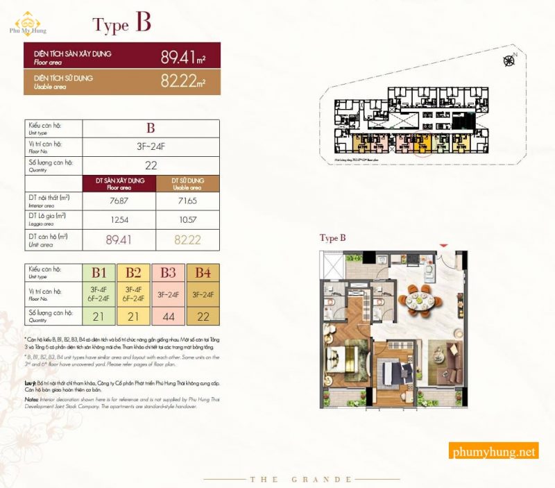 Căn Hộ The Grande Phú Mỹ Hưng Quận 7 | Giá bán, Cho thuê 2026 22 the grrande midtown m5 30 phumyhung.net