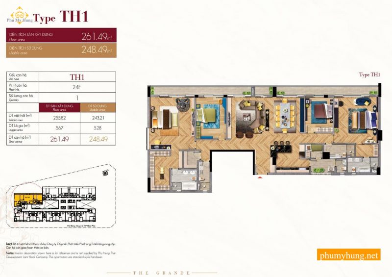 Căn Hộ The Grande Phú Mỹ Hưng Quận 7 | Giá bán, Cho thuê 2026 20 the grrande midtown m5 44 phumyhung.net